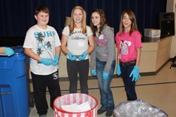 WalMart presents grant to help promote recycling in Anderson County Schools