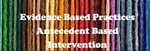 Evidence Based Practices: Antecedent Based intervention