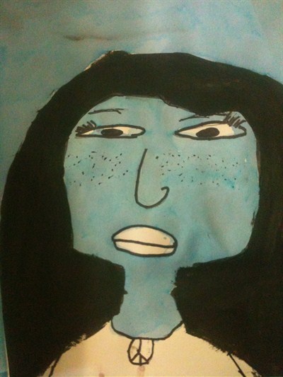 Picasso Inspired "blue"faces-4th/5th