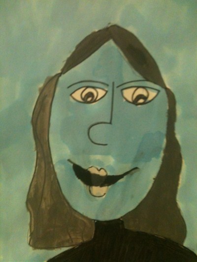 Picasso Inspired "blue"faces-4th/5th