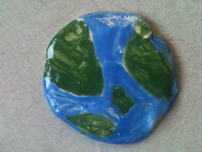 2nd grade ceramic Earth