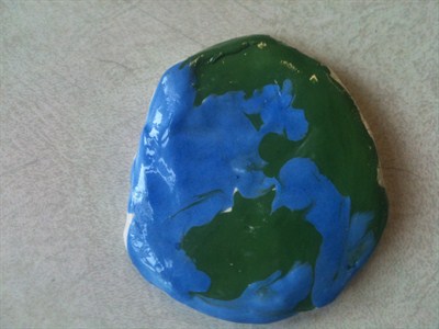 2nd grade ceramic Earth