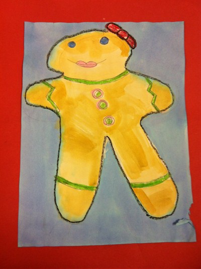 Symmetrical Gingerbread man