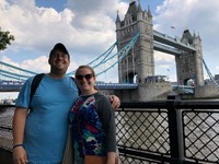 Tower Bridge in London, England