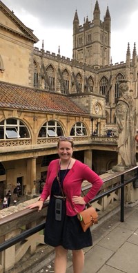 Roman Baths in Bath, England