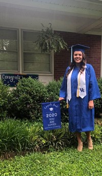2. Lauren graduation picture