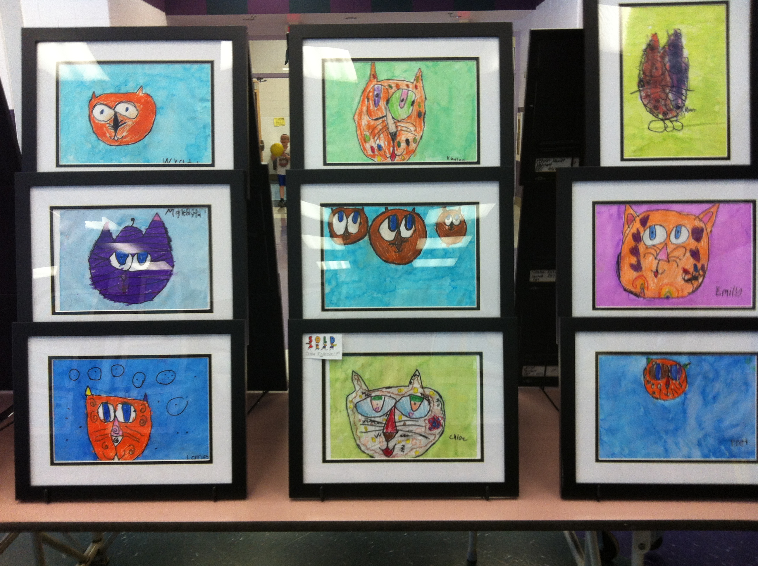 Art Show First Grade Examples